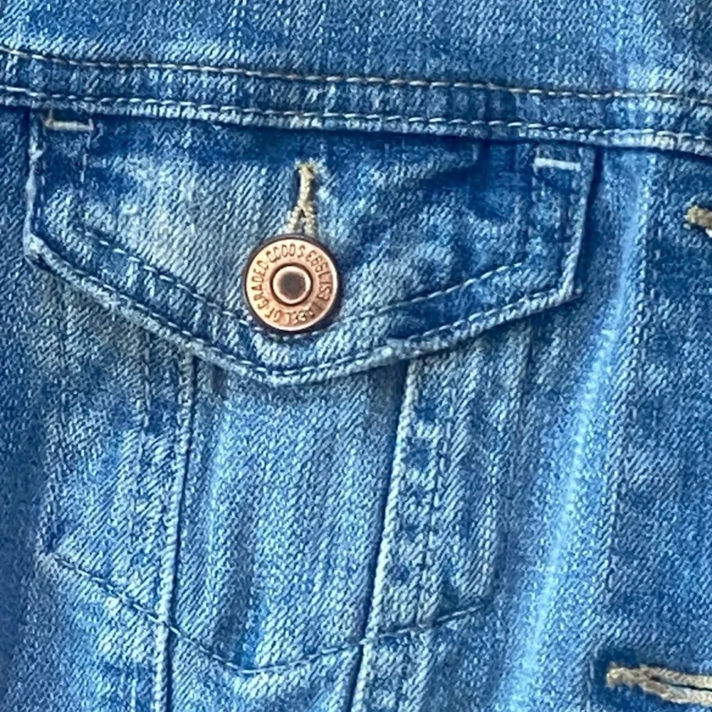 H&M Distressed Jean Jacket - Picture 4 of 8